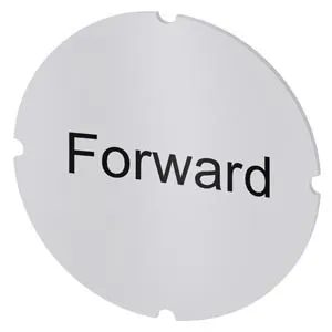 Siemens Dig.Industr. Plaquette de signalisation pour éclairage 3SU1900-0AB71-0DN0
