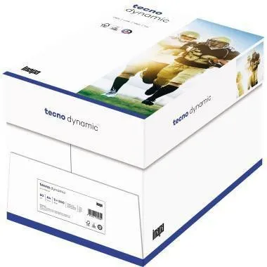 Inapa Tecno Papier copieur Dynamic 2100011482 A4 80 g - 2 500 feuilles/pack.