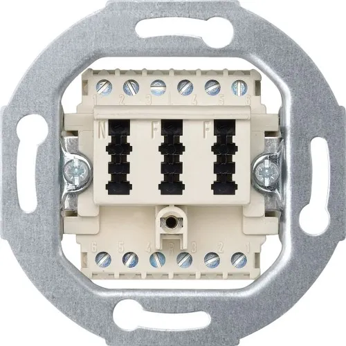 Boîte de raccordement téléphonique TAE 3x - Merten