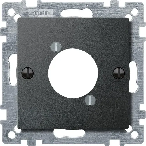 Merten Plaque centrale anthracite 468914