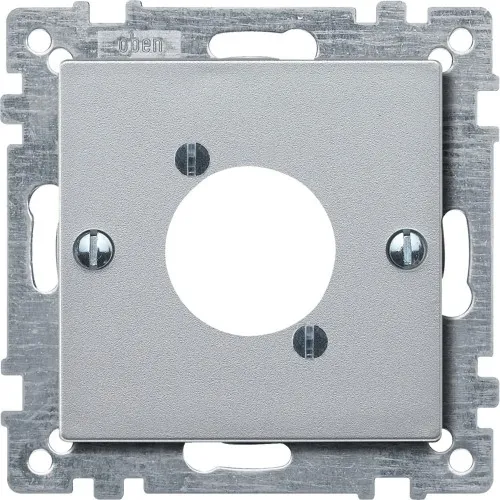 Merten Plaque centrale aluminium 468960