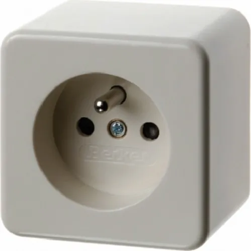 Prise de courant ws 67600640 avec broche de terre