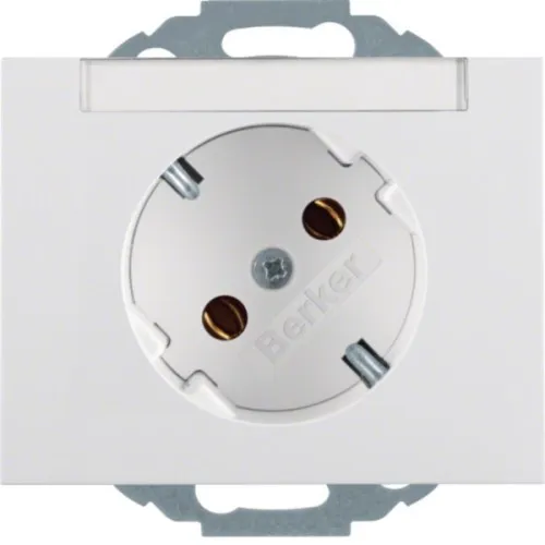 Berker Prise SCHUKO pws/gl 47287109