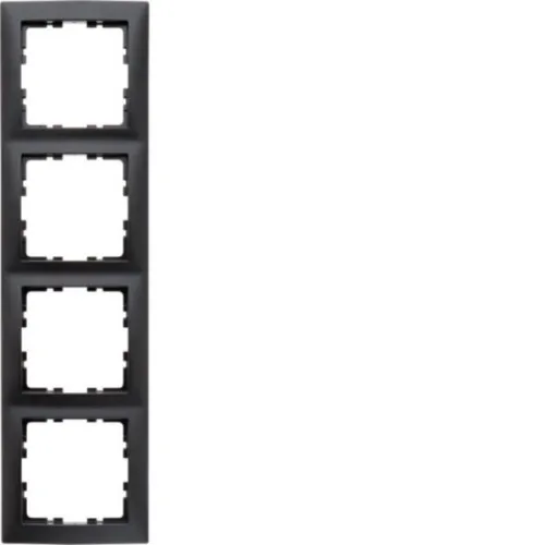 Berker Cadre 4 places anthracite 10149949
