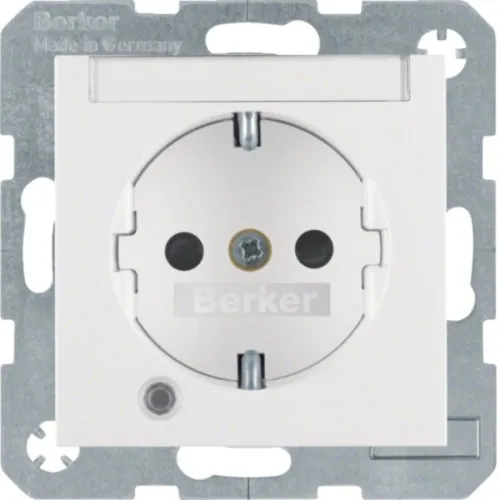 Prise SCHUKO Berker pws mat 41101909