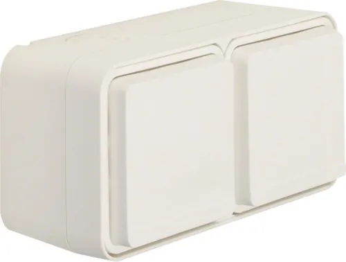 Prise de courant double Berker SCHUKO 47843512
