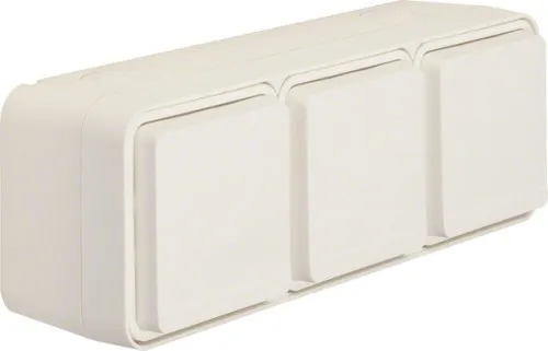Prise de courant triple Berker SCHUKO 47733512