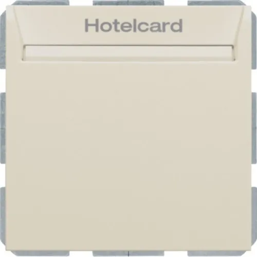 Interrupteur relais Hotelcard Berker 16408992, blanc brillant