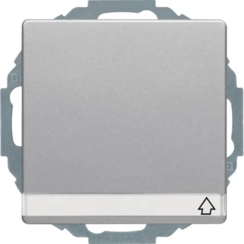 Prise encastrable SCHUKO Berker alu/laqué 47466084