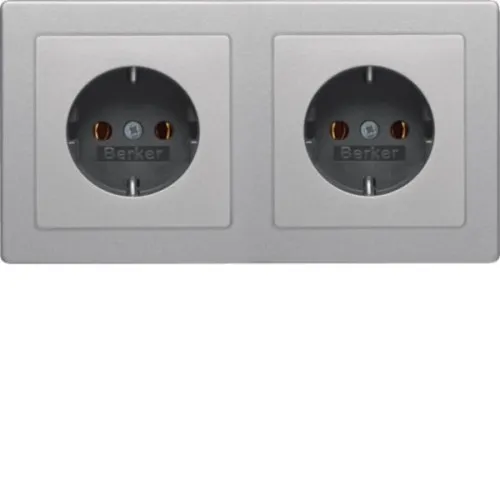 Berker Combinaison de prises SCHUKO 47206084
