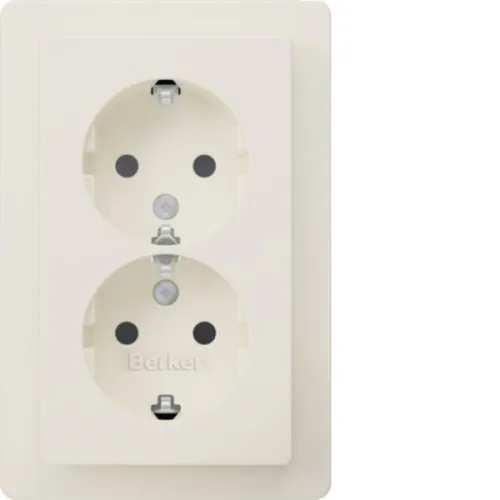 Prise double SCHUKO Berker 47596089