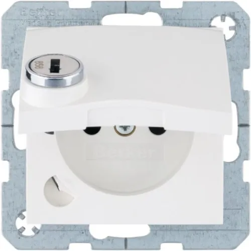 Berker Prise avec broche de terre 6765118989