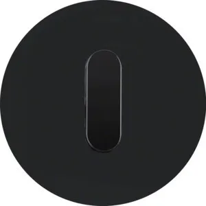 Plaque de finition Berker avec bouton 1001205500