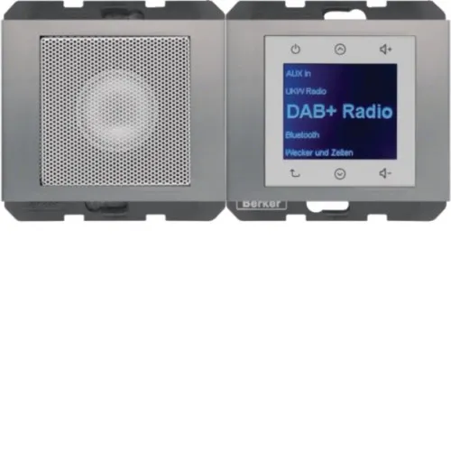 Radio Berker avec haut-parleur DAB+, B 30807004