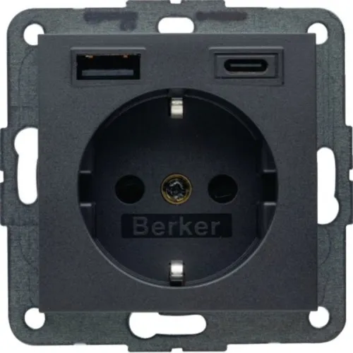 Prise Berker AC 20W PD B.3 48141606