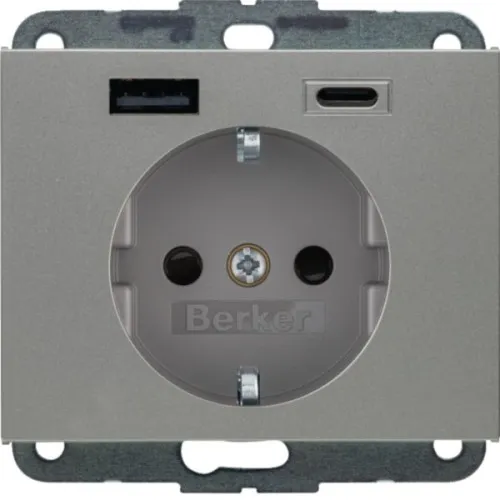 Prise Berker AC 20W PD K.x 48147004