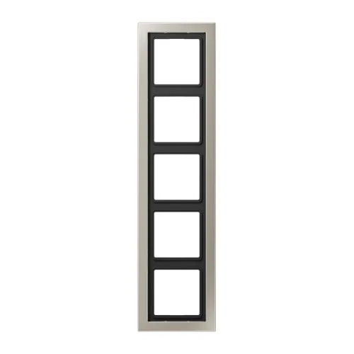 Cadre Jung 5-fold ESD laqué ESD 2985-L