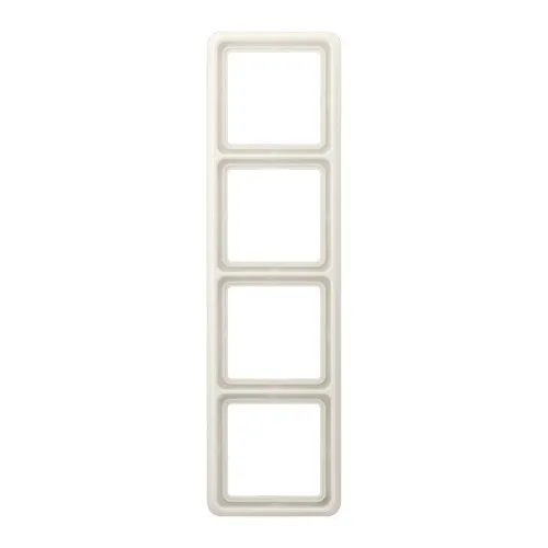Jung cadre 4-fold blanc CD 584 W