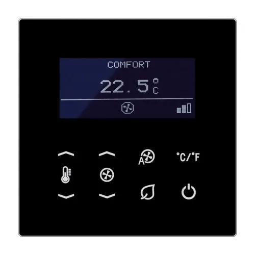 Régulateur de température ambiante Jung TRD LS 923048 SW