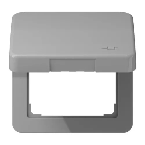 Couvercle à clapet Jung CD 590 KL SOC GR