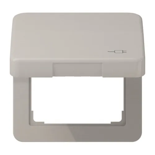 Jung Couvercle rabattable CD 590 KL SOC PT