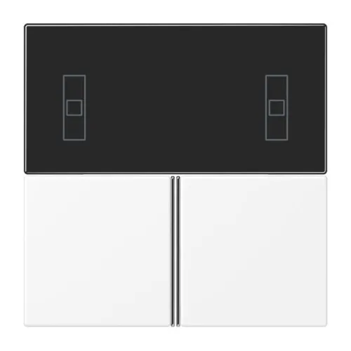Jung Ensemble de touches KNX LS 4093 TSA WWM
