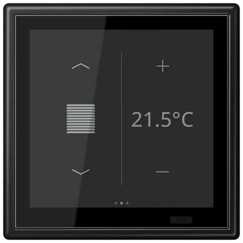 Jung Contrôleur d'ambiance KNX LS 459 D1 S SWM