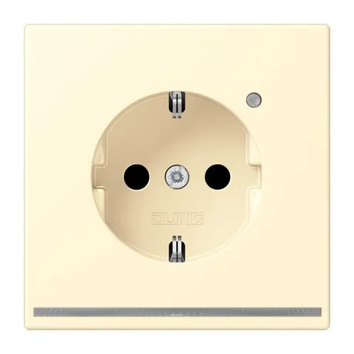 Prise SCHUKO Jung LC 1520-O LNW 201 blanc (32001)