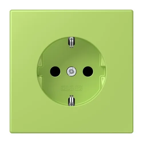 Prise SCHUKO Jung LC 1520 221 vert clair (32052)