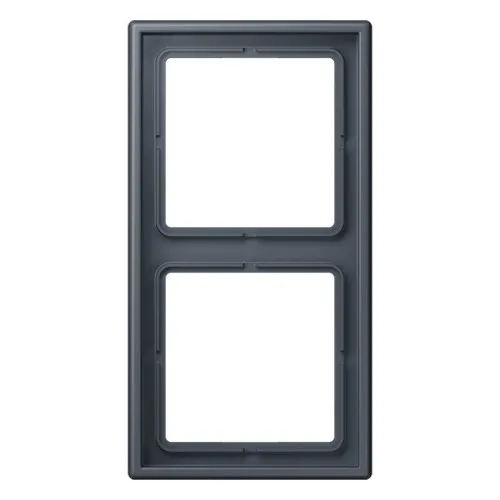 Jung cadre 2 postes LC 982 262 gris foncé 59