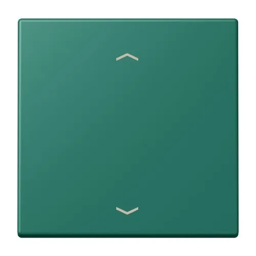 Jung Wippe 1fach avec symbole flèches LC 990 P 216, vert anglais (32040)