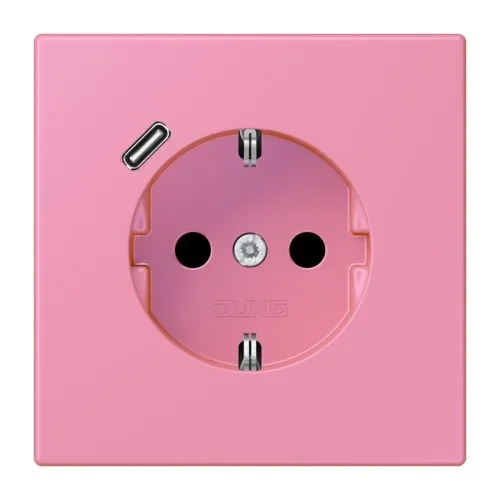 Prise SCHUKO Jung LC 1520-18C 246, rose vif (4320C)