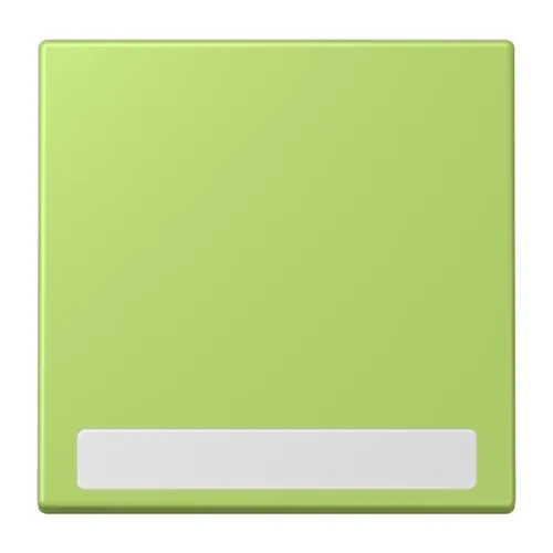 Jung Wippe 1fach avec champ d'inscription LC 990 NA 221 vert clair (32052)