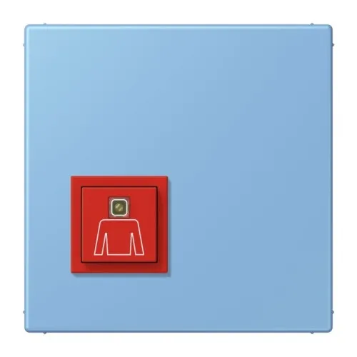 Jung Système d'appel Bouton d'appel NRS LC 0834 RT 256
