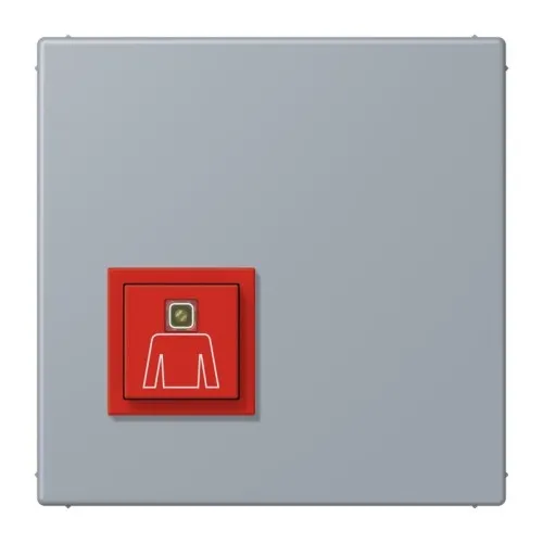 Jung Système d'appel Bouton d'appel NRS LC 0834 RT 257