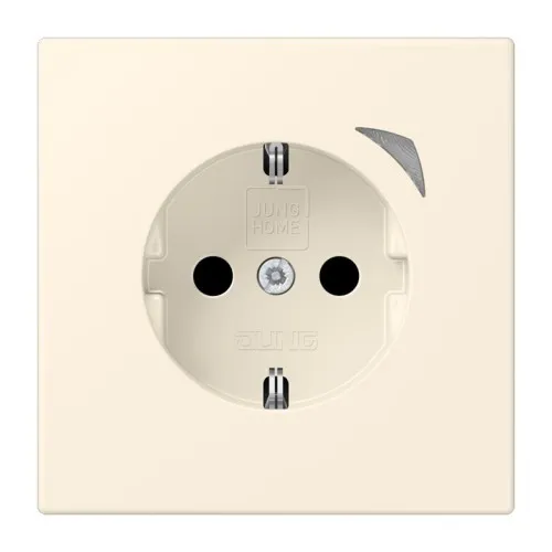Prise SCHUKO Jung BT LC 1521 SE 245, ivoire blanc (4320B)