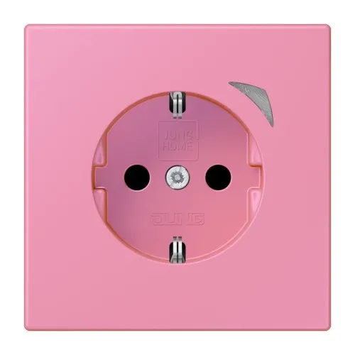 Prise Schuko Jung BT LC 1521 SE 246, rose vif (4320C)