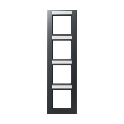 Jung cadre A550 4 postes A5584BFNAANM