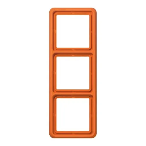 Jung Cadre 3 postes orange CD 583 WU O