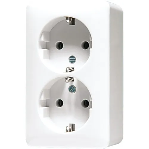 Jung prise SCHUKO double 6020 A WW
