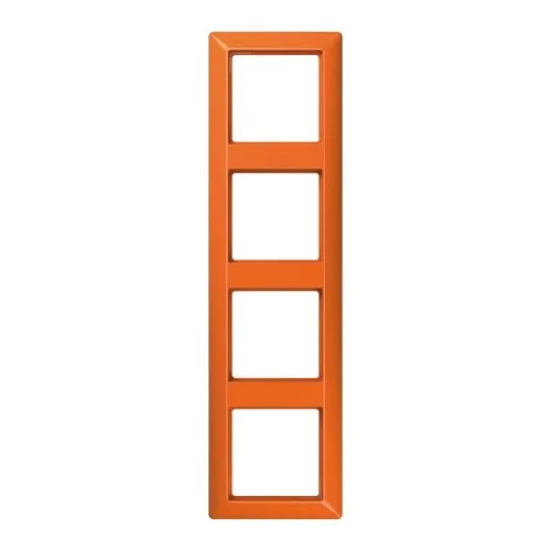 Jung Cadre 4-fold orange AS 584 BF O