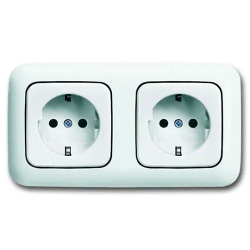 Busch-Jaeger double prise SCHUKO 20-2 EUCJ-214-503