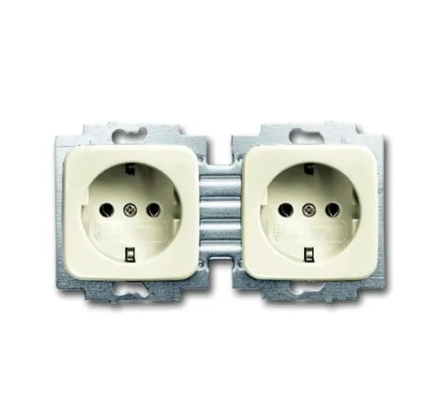 Busch-Jaeger prise double SCHUKO 20-2 EUC-212-503