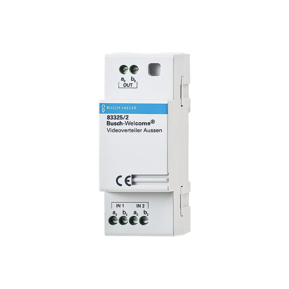 Busch-Jaeger Répartiteur vidéo extérieur REG 83325/2 90x36x65 mm