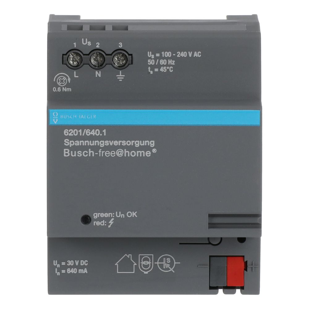 Alimentation électrique 640 mA Busch Jaeger 6201/640.1 Busch-free@home