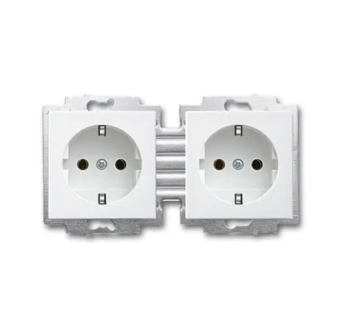 Busch-Jaeger prise double SCHUKO 20-2 EUC-914-503