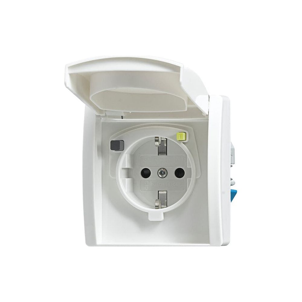 Busch-Jaeger FI-Schukomat VDE0664 3120 EUGB-44 blanc alpin 2P+PE 16A 30mA