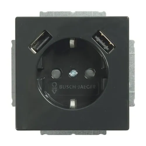 Busch-Jaeger prise Schuko 2x USB 20 EUCB2USB-81