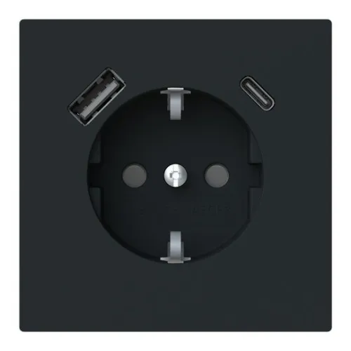 Busch-Jaeger SCHUKO-/USB-A+C Prise 20 EUCB2USBAC-45M