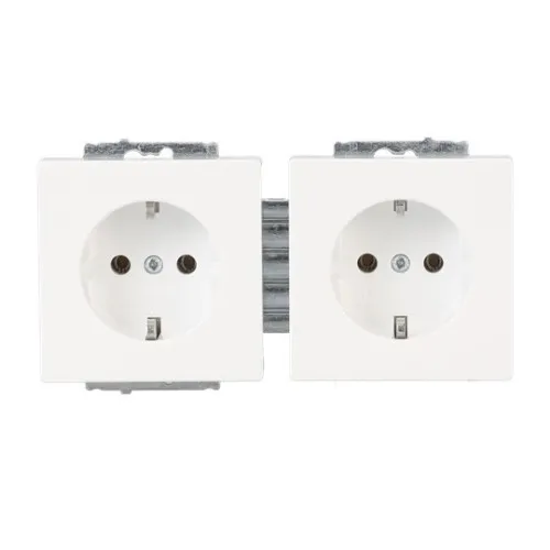 Busch-Jaeger double prise SCHUKO 20-2 EUC-84